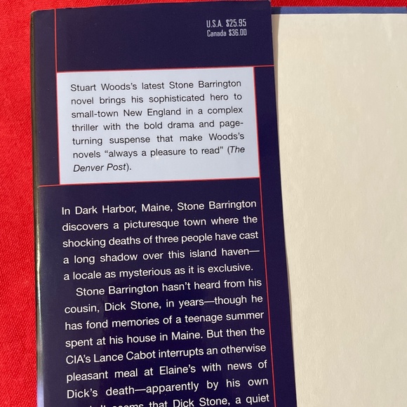 Dark Harbor Stone Barrington Novel Book - Picture 3 of 8